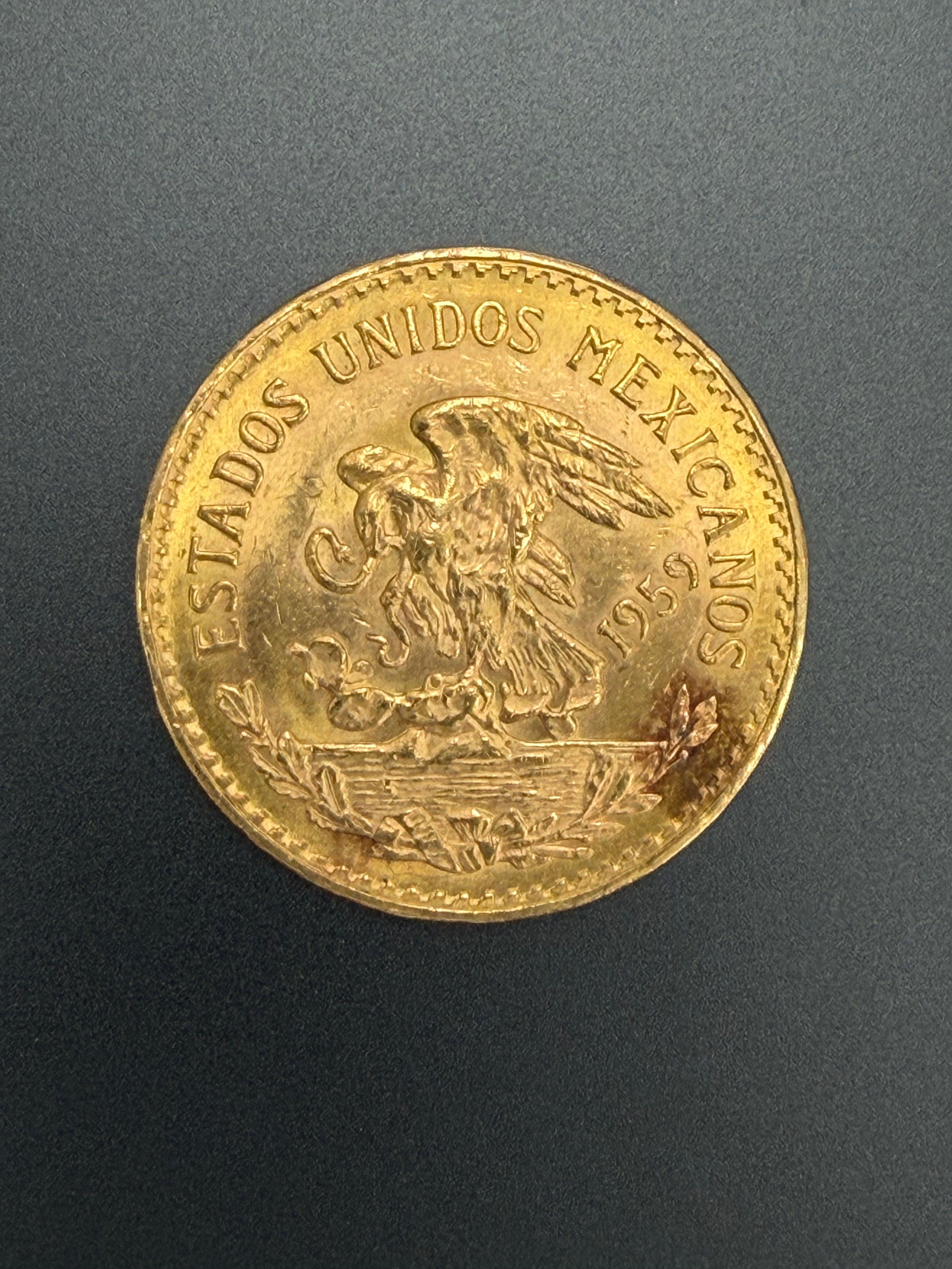 Veinte pesos oro